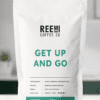 Get Up and Go – Blend notes of Cocoa, Hazelnuts and Dried Fruits