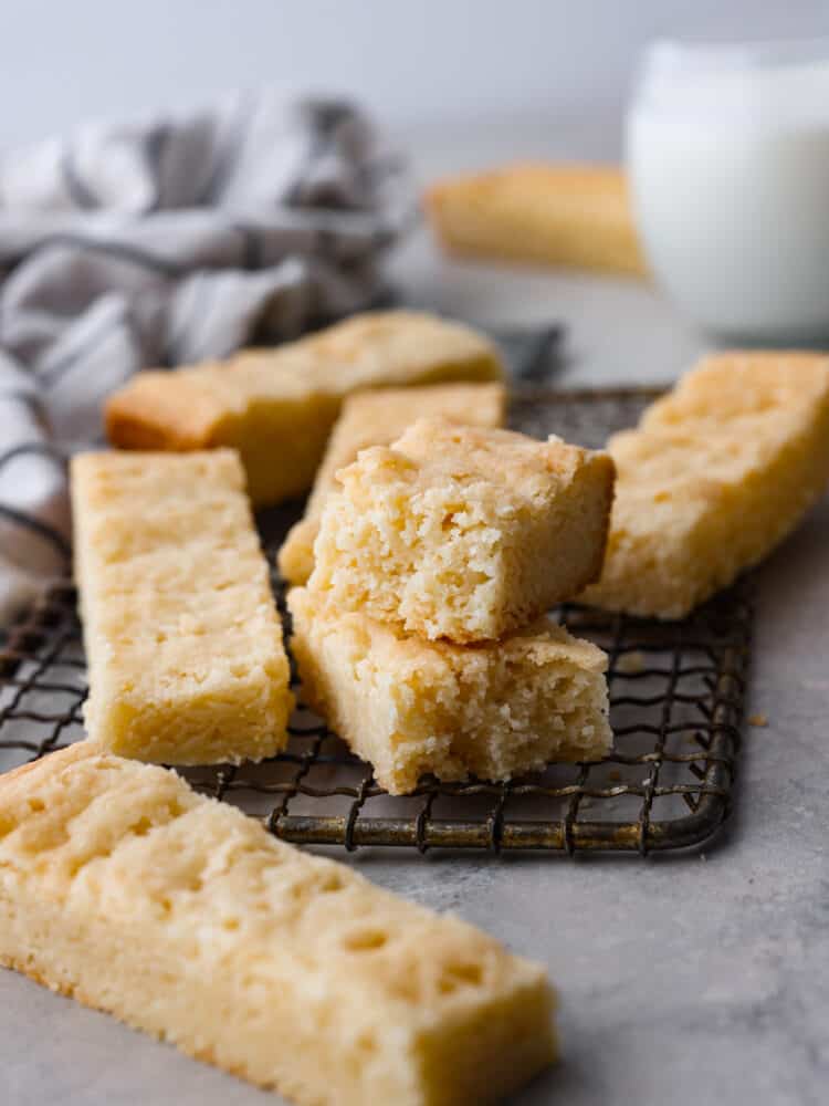 Buttery shortbread